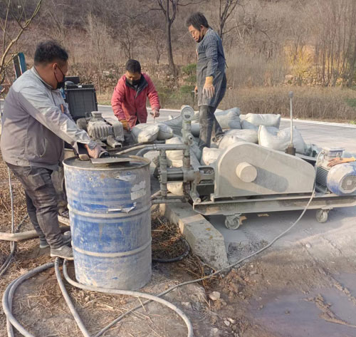 延吉路面下沉注浆